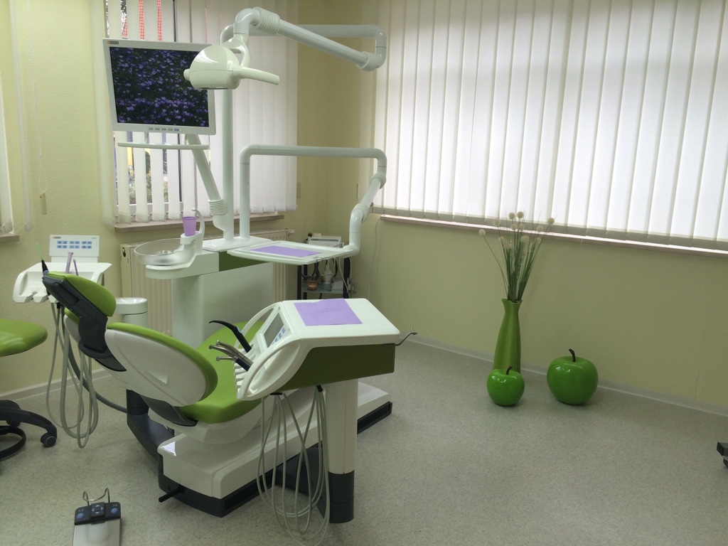 Behandlungsraum der Zahnarztpraxis Kessel in Suhl